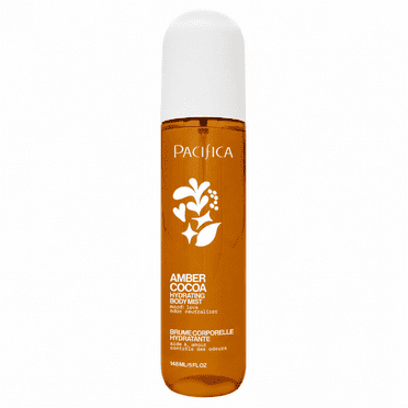 Pacifica Hydrating Body Mist Amber Cocoa for Unisex, 5 fl oz