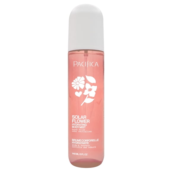 Pacifica Hydrating Body Mist Solar Flower for Unisex, 5 fl oz