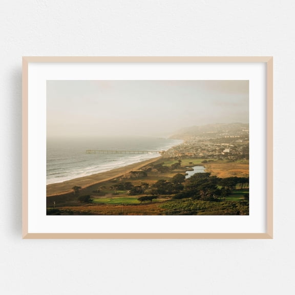 Pacifica California Coast Beach Ocean Landscape Fine Scenic Sunset Nature Poster Unframed Paper Print