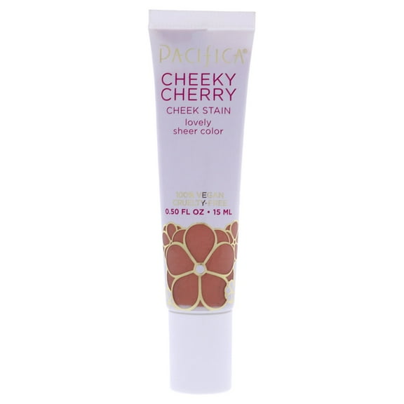 Pacifica Cheeky Cherry Cheek Stain - Sweet Cherry for Women, 0.50 oz