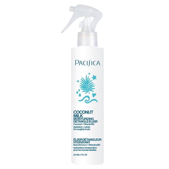 Pacifica Coconut Milk Detangle Elixir - with Coconut & Vitamin B5 - 7 fl. oz.