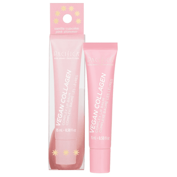 Pacifica Complex Shimmer Lip Balm, Vanilla Cupcake & Pink