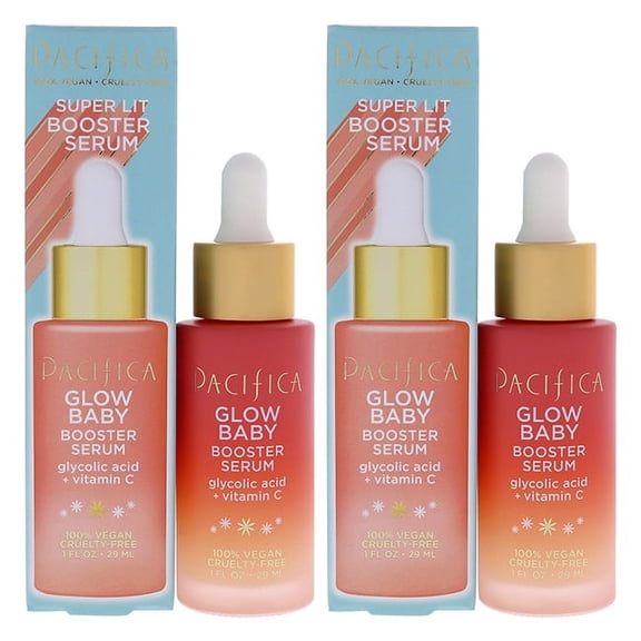 Pacifica Glow Baby Booster Serum - Pack of 2, 1 oz