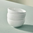 thumbnail image 1 of Pacifica Home Bone China Modern White Porcelain Dinnerware Set, Service for 4, Chip & Scratch Resistant, Dishwasher & Microwave Safe, 1 of 3