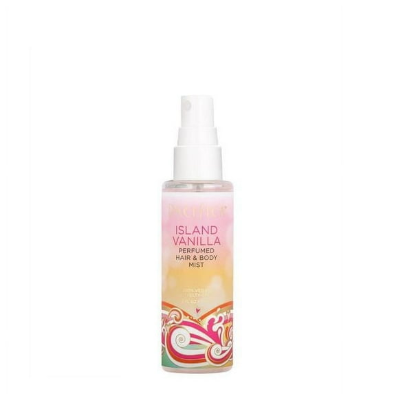Pacifica Island Vanilla Perfumed Hair & Body Mist, 2 fl oz