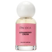 Pacifica Eau De Parfum Strawberry Cream, Perfume for Unisex, Atomizing Spray, 1 fl oz,