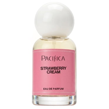 Pacifica Eau De Parfum Strawberry Cream, Perfume for Unisex, 1 fl oz, Atomizing Spray
