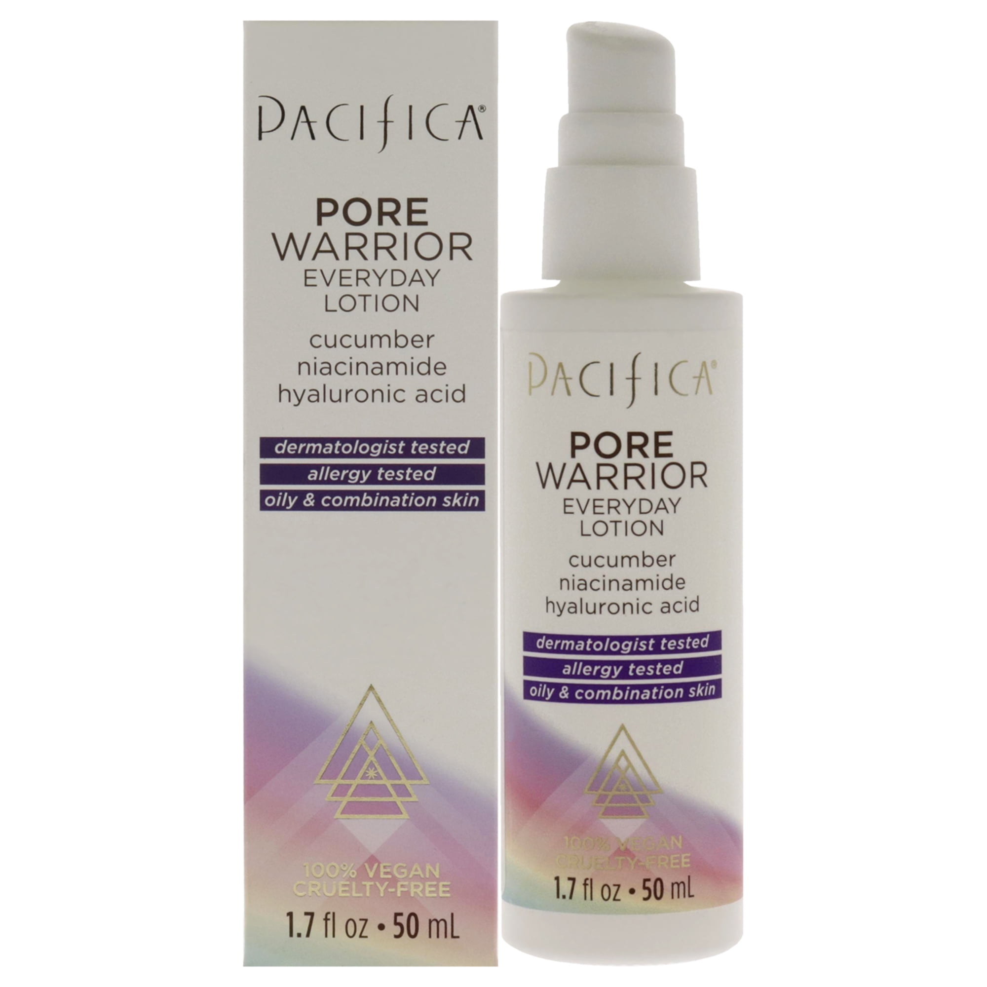 Pacifica Pore Warrior Everyday Lotion Cucumber 1.7 oz Lotion