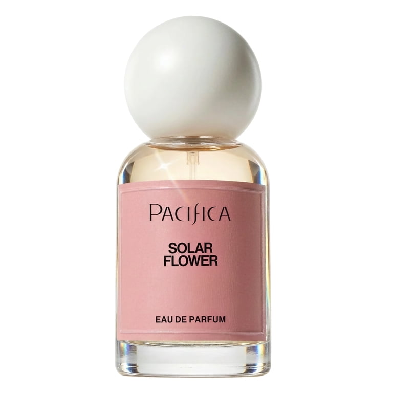 Pacifica Solar Flower Eau De Parfum, Unisex Atomizing Spray, 1 fl