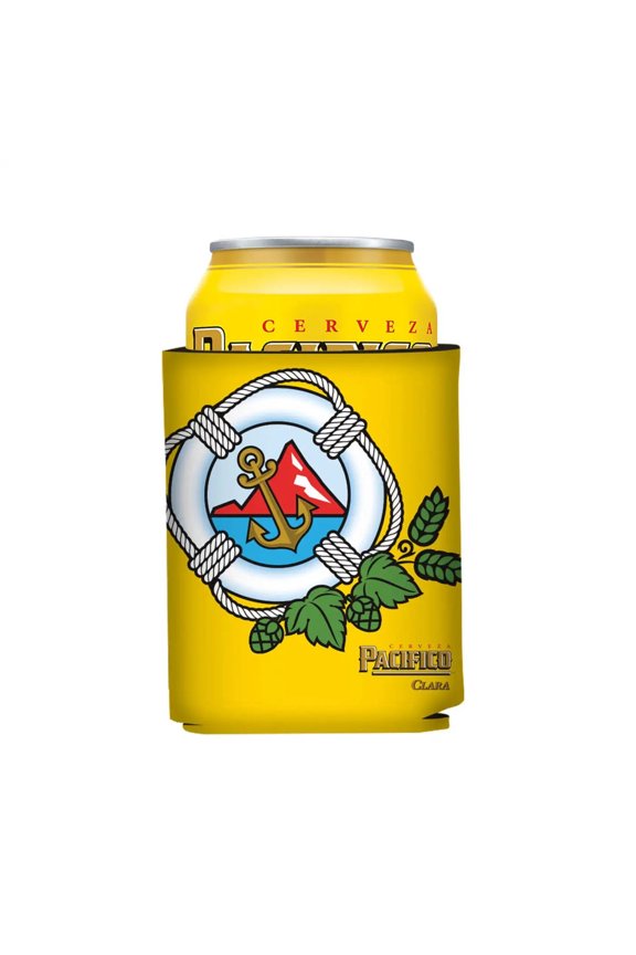 Clara Anchor Logo Can Cooler