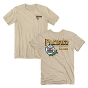 Pacifico 890763-3xlarge Clara Anchors Up Front & Back Print T-Shirt, Tan - 3XL