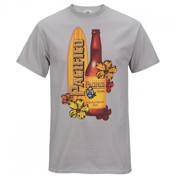 Pacifico Tropical Surfing T-Shirt-Medium
