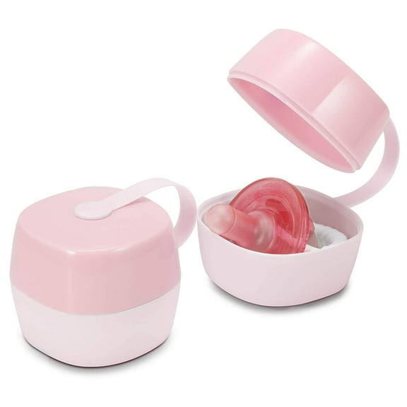Pacifier Case Pacifier Holder Case Pacifier Clip Container Holder Case Pacifier Box Pacifier Accessories, 2 Pack