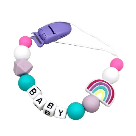 Pacifier Clip With Name Custom Name Silicone Pacifier Clip For Baby Custom Pacifier For New Baby Girls Boys And Toddlers