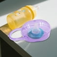 thumbnail image 1 of Pacifier Organizer Case in 4 Colors - Portable Holder with Clip for Strollers, Diaper Bag Attachment and Keeping Dummies Clean While Traveling(Purple), 1 of 5