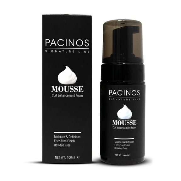 Pacinos Signature Line Curl Enhancing Mousse 3.4 oz, Hair Foams, All Hair Types, Curl Enhancing