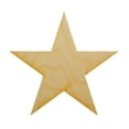 thumbnail image 1 of Pack of 1, 10 Inch x 1/4" Baltic Birch Plywood Plywood Stars Wood Cutout for Wood Craft Project, Children or Adult Art Work, Home and Holiday Décor and DIY Fun, Made in USA, 1 of 2