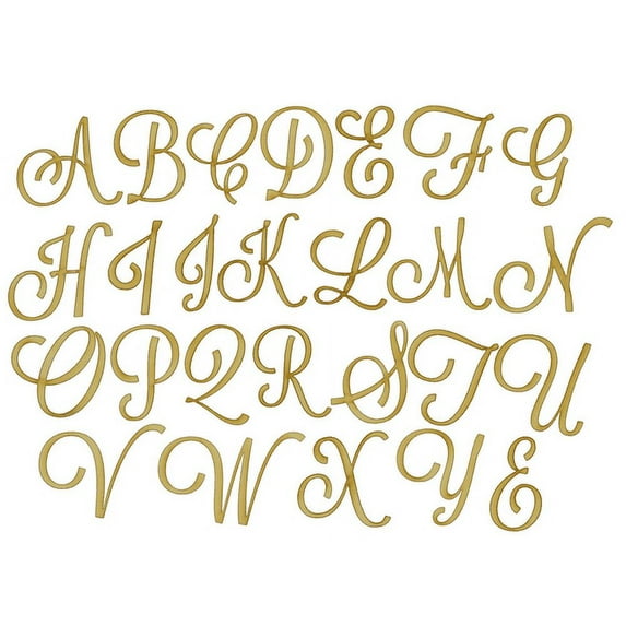 Pack of 1, 10 Inch x 1/8 Inch & Lavanderia Font Wood Letters for Wood Craft Project, Children or Adult Art Work, Home and Holiday Décor and DIY Fun, Made in USA