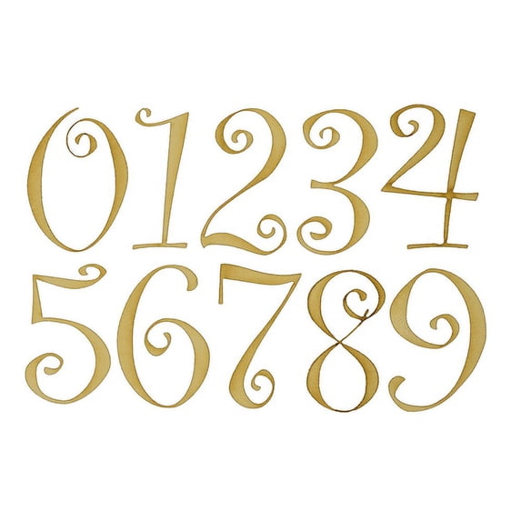 Pack of 1, 3 Inch x 1/4" Baltic Birch 1 Wood Numbers in The Curlz Font for Wood Craft Project, Children or Adult Art Work, Home and Holiday Décor and DIY Fun, Made in USA
