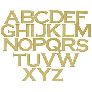 Wood Letters in The Curlz Font