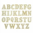 thumbnail image 1 of Pack of 1, 5 Inch x 1/4 Inch & Wood Letters in The Goudy Font for Wood Craft Project, Children or Adult Art Work, Home and Holiday Décor and DIY Fun, Made in USA, 1 of 2
