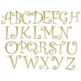 thumbnail image 1 of Pack of 1, 6 Inch x 1/8 Inch & Wood Letters in The Curlz Font for Wood Craft Project, Children or Adult Art Work, Home and Holiday Décor and DIY Fun, Made in USA, 1 of 2
