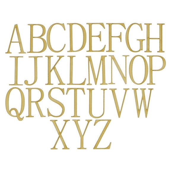 Pack of 1, 8 Inch x 1/4 Inch & Fangsong Font Wood Letters for Wood Craft Project, Children or Adult Art Work, Home and Holiday Décor and DIY Fun, Made in USA