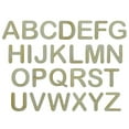 thumbnail image 1 of Pack of 1, 8 Inch x 1/8 Inch N Round Font Wood Letters for Wood Craft Project, Children or Adult Art Work, Home and Holiday Décor and DIY Fun, Made in USA, 1 of 2