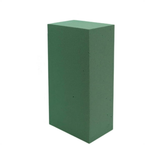 Pack of 1,Dry and Wet Floral Foam Blocks for Fresh and Artificial Flowers,Each (4.33” L x 3.07” W x 9.06” H),for Wedding,Birthdays,Home,Office,and Garden Decorations