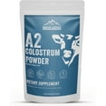 thumbnail image 1 of Mountain Essentials A2 Colostrum Powder 3.5 oz Grass-Fed Bovine 40% IgG Gluten Free Non-GMO Immune Support Gut Health 50 Servings Pack of 1, 1 of 8