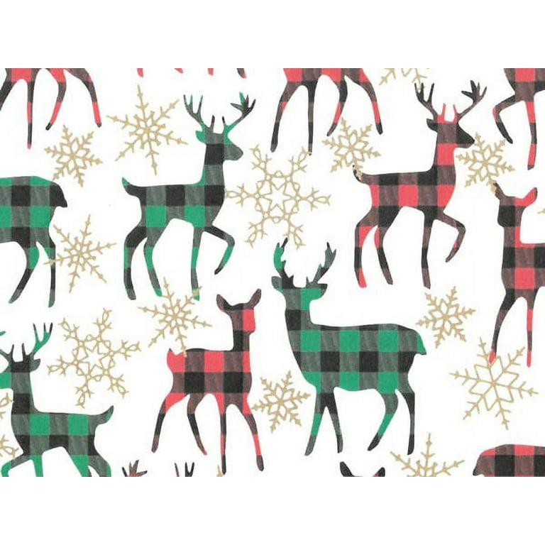 Deer Christmas Wrapping Paper - Stesha Party - animal, animal gw