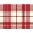 thumbnail image 1 of Pack of 1, Red Plaid Mania Wrapping Paper 24" x 833', Full Ream Roll for Holiday, Christmas, Party Favor, Birthday, Seasonal Event and Celebration, Made in USA, 1 of 1