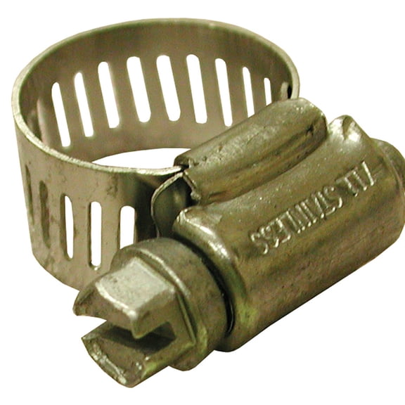 Pack 10, 4-3/4" - 6-1/2" Gear Clamp, Full Size, All Stainless, Trade Size 96,Par