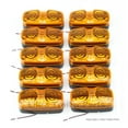 thumbnail image 1 of Pack 10 Amber Trailer RV LED 2"x4" Bullseye Marker Light w/Advanced SMD LED, 1 of 1