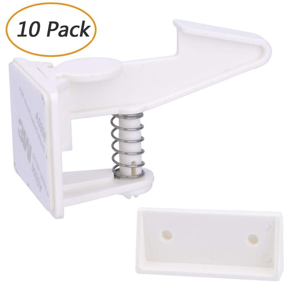 Safe-O-Kid- Cabinet Lock for Child Safety- Pink (Pack of 2) main image 1