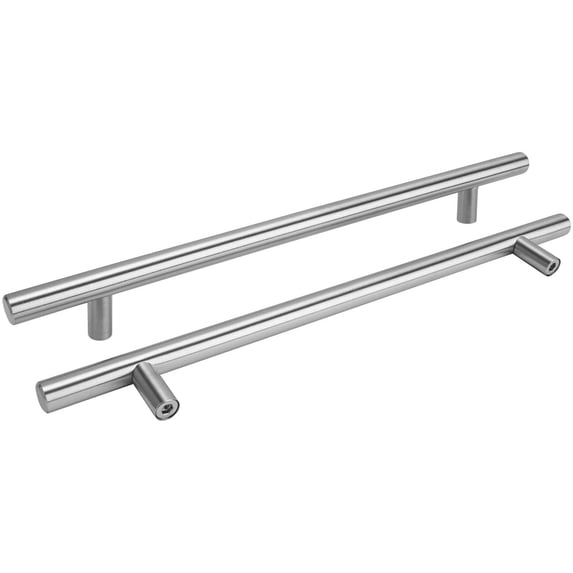 Pack of 10 Cupboard Drawer Door Handles Pull Handles for Kitchen Cabinets Cupboard Pulls Stainless Steel Furniture Handles Drill Hole Distance Kitchen Cabinet Furniture Handles Wardrobe Pulls Handles