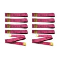 thumbnail image 1 of Pack of 10 Pink Measuring Tapes – 60-Inch Dual-Sided Tape for Body, Fabric, Sewing, Tailoring, Waist, Crafting & Fitness – Multipurpose Metric Measuring Tool, 1 of 1