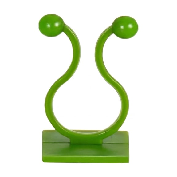 Pack of 10 Plant Clips, 2 Sizes Wall Vines Fixing Clips, JINOME Plant Clips, Wall Plants, Wall Brackets, Vine Clips for Climbing Plants, Trellis Cable Organiser