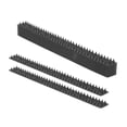 thumbnail image 1 of Pack of 10 Plastic Bird Deterrent Spikes for Birds, Pigeon, Squirrel, Raccoon, Crow, and Cat Anti-Climb Strips to Deter Theft - Suitable for Wall, Windowsill, Railing, Fence, and Roof - Grey, 1 of 9