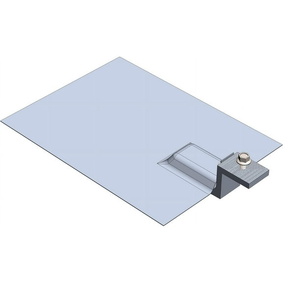 Pack 10 Z Bracket with Flashing for Solar Panel PV Module Mounting Racking Installation