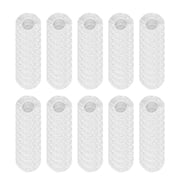 Pack of 100 Disposable Smoky Detector Dust Covers for Superior Dust Protective During Renovations Cleaning and High Dust Environment Ensuring Device Cleanliness
