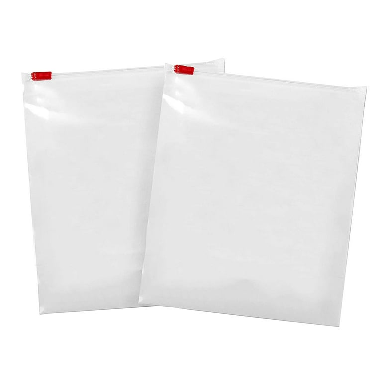 100 Pack Clear Poly Zip Lock Bags 18 x 20