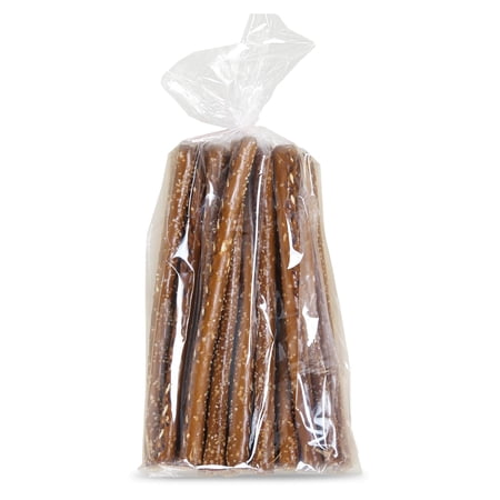 Clear Gusseted Poly Bags, 1.25 mil Polyethylene, 1000 Count, 8 x 3 x 20 in