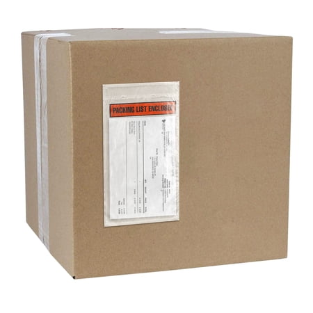 Pack of 1000 Packing List Enclosed Envelopes 5.5 x 10. Side Loading Shipping Mailers 5 1/2 x 10. Self-Sealing Envelopes for Documents, Instructions, Warranty Information. USPS, UPS, FedEx approved