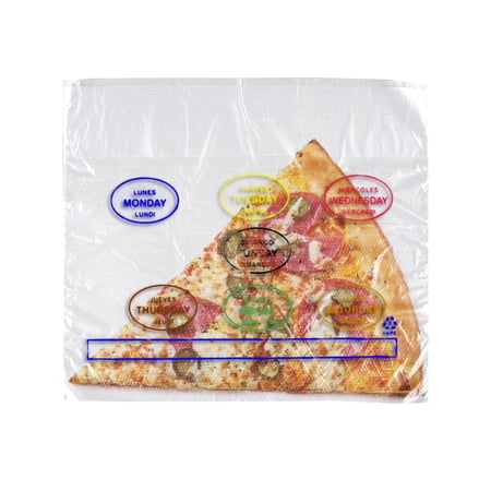 Portion Control Saddle Pack Bags, Ultra Thin Polyethylene, 2000 Count, 10 x 8.5 in
