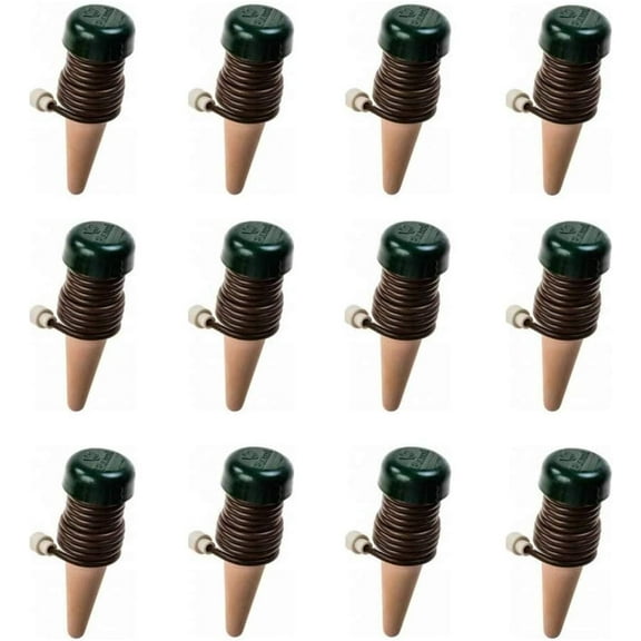 Pack of 12 - Blumat Classic Plant Watering Stakes | for Everyday Home or Vacation Use | Indoor or Outdoor Water Spikes for Plants | Automatic Drip Irrigation