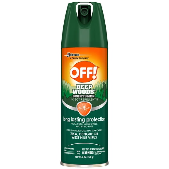 (Pack-12) OFF! Sportsmen Deep Woods Insect Repellent II, 6 oz