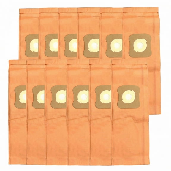 Pack 12 Vacuum Bags for Kirby G3,G4,G5,G6,G7,Gsix,Ultimate G 197394 Sentria Diamond, Compatible with Kirby Part # 204803, 205803 Micron Magic Replacement Dust Bag