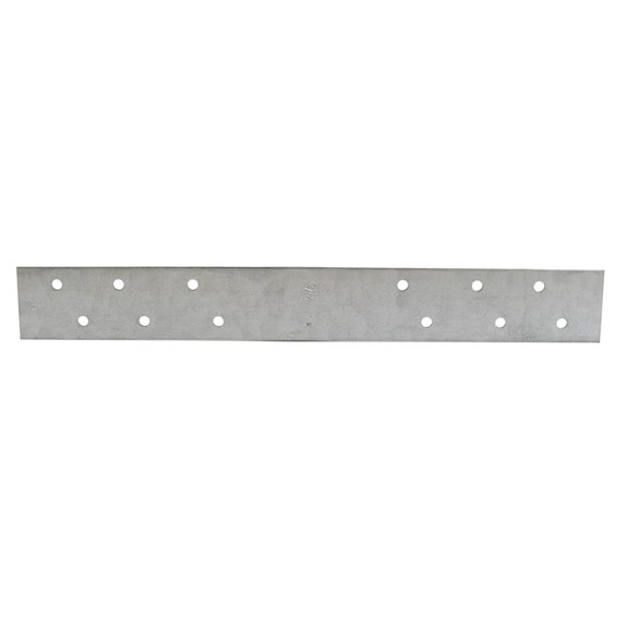 Pack 15, 5" x 18" Galvanized Steel Standard F.H.A. Strap with 6 Offset Holes, 16