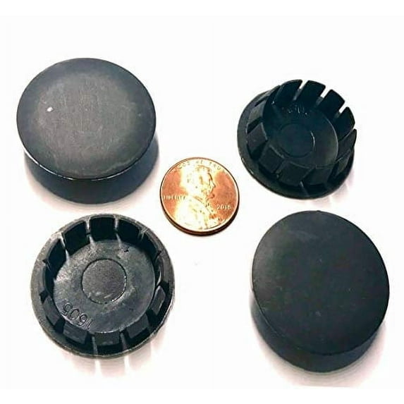 (Pack of 15) Body Floor Drain Plugs 1" for Jeep Wrangler YJ n CJ 1987 through 1995 | MPP 1605 | Made inUSA | Black Nylon Plastic Multi Step Flush Mount.